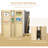 4 Panel Room Divider