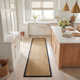 Auckland Natural/Black Area Rug