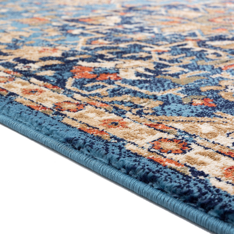 Tapis bleu Adagio, Rectangle 5 pi x 7 pi