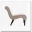 Chaise de salon en velours sans accoudoirs-1496763460