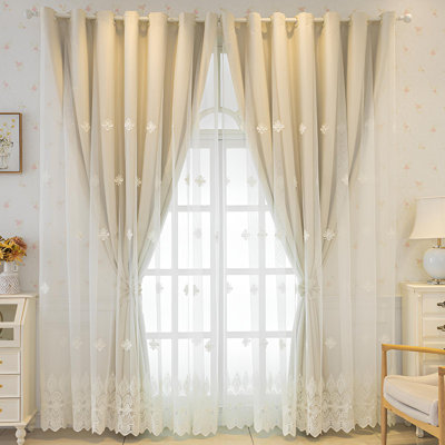 Ele Room Darkening Single Curtain Panel