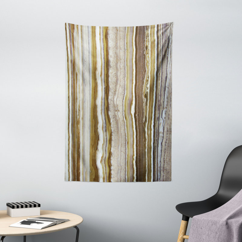 Tapisserie en polyester onyx, H 60 po x l 40 po