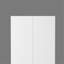 Armoire de cuisine en métal - 72 po de hauteur avec tablettes réglables (blanc), structure en acier inoxydable robuste, armoire autoportante pour cuisine / garde-manger / salle de bain