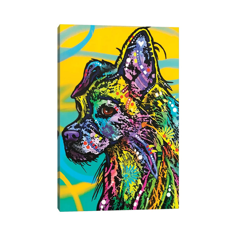 Love Is by Dean Russo - Print on Canvas, Wrapped Canvas, 66.04cm H x 45.72cm W x 3.81cm D