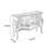Hand-Painted 3-Drawer Entryway Accent Chest