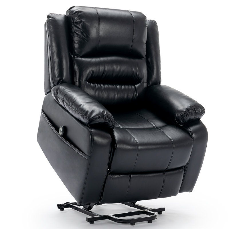 Fauteuil inclinable Agnethe, Noir