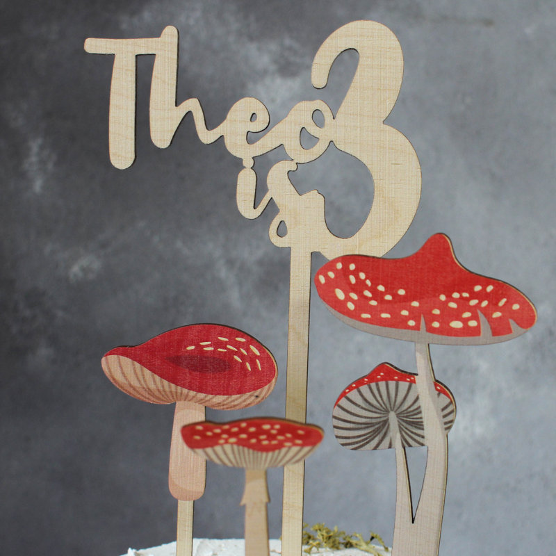 East Urban Home Jeronima Cake Topper, Yes