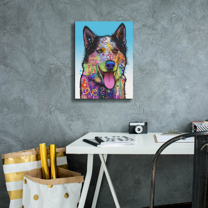 «Yukon» par Dean Russo Studios, art mural sur toile, H 16 po x l 12 po x P 0,75 po