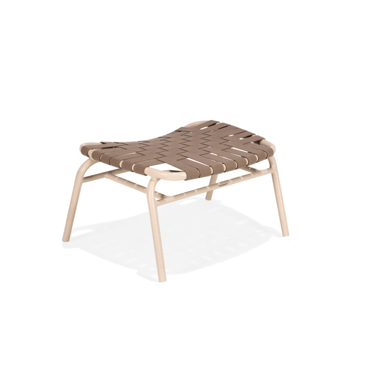 Oceans Aluminum Outdoor Ottoman