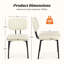 Aura Round Extendable Modern Kitchen Dining Table Set With Dining Chair-131406455-131406456-131406457