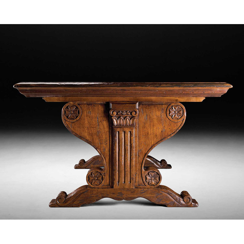 Table de salle à manger en bois massif