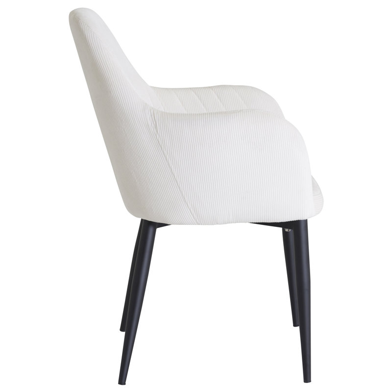 Phineas 48cm H Polyester Blend Upholstered Armchair, Beige