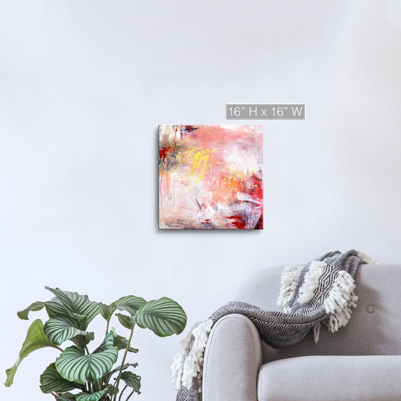 Rose Water I Print by Patricia Schwimmer, 16" H x 16" H x 1.5" D