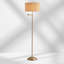 155cm Polished Swing Arm Floor Lamp