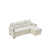 100 % lin beige est en rupture de stock