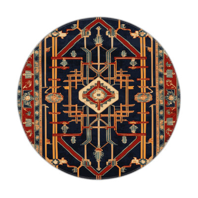Tapis d'intérieur et d'extérieur gris Persian