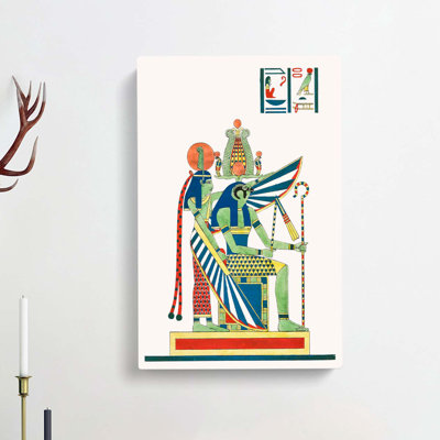 Atum by L. Dubois - Wrapped Canvas Painting