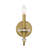 Champlain 1-Light Wall Sconce in Warm Brass