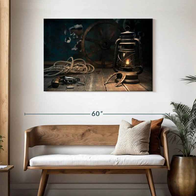 Lelar Western Style, 30" H x 45" W