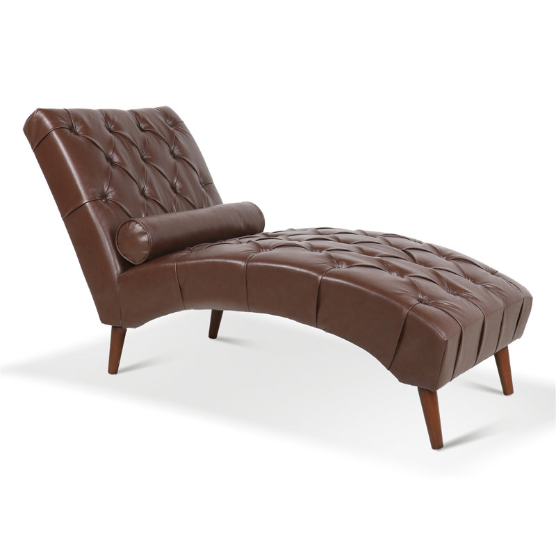 Chaise longue rembourrée