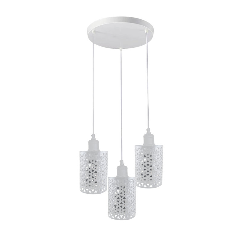 Renwick 3 - Light Cluster Pendant, White