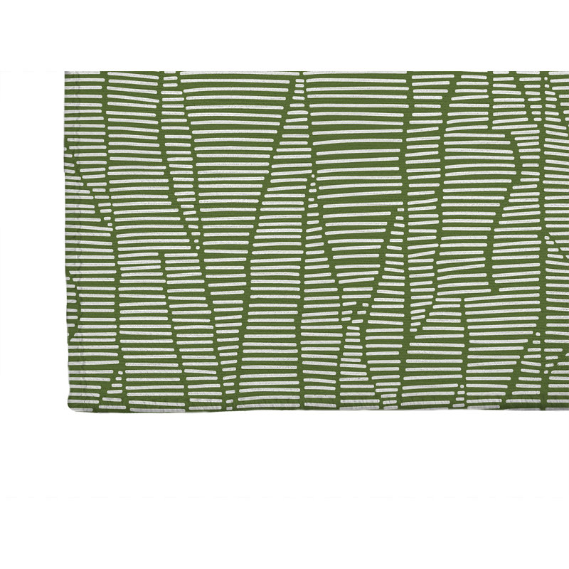 Tapis de cuisine à profil bas Grer, Rectangulaire 2 pi x 3 pi, Vert olive