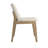 Arusha Beige Linen And Wood Dining Chairs-729390219