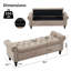 Banc de rangement rembourré avec compartiments de rangement segmentés-457804616-436590127