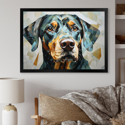 " Sheperds Watchful Gaze Portrait "