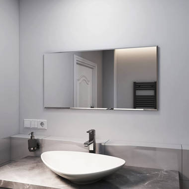 NLM03 LED Badspiegel mit Schaltfläche Berühren,Multifunktionaler