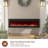 Hwang Wall Mounted/Recessed-in Ultra-Thin Electric Fireplace-1916877708
