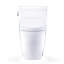 TOTO® WASHLET+® Legato One-Piece Elongated 1.28 GPF Toilet and WASHLET S5 Bidet Seat, Cotton White - MW6243446CEFG#01