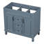 Meuble-lavabo 36 po sans lavabo supérieur, armoire seulement, armoire de rangement moderne avec 2 portes à fermeture douce et 2 tiroirs-122040266
