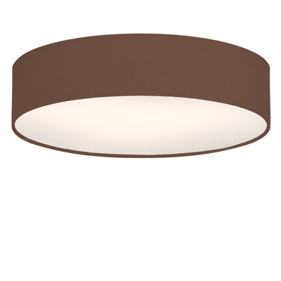 Parvin Cotton / Cotton Blend Flush Mount