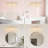 Modern 3-Light Crystal Vanity Light With K9 Crystal Shades, Brushed Nickel Vertical Bathroom Fixture For Over Mirror, Dimmable Bulb Compatible (Bulbs Not Included)-1548410562-1548410560-1548410567