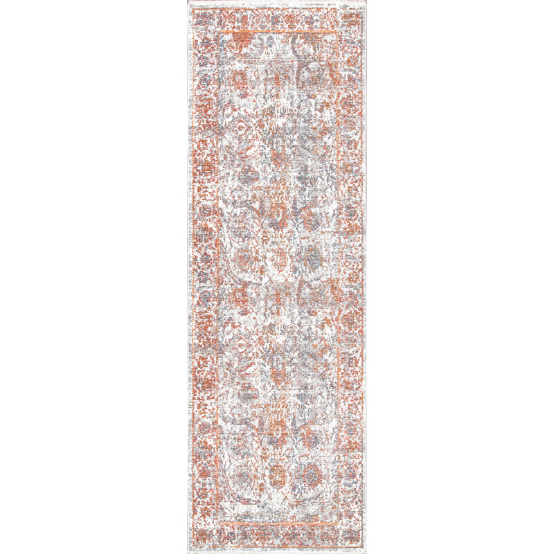 Pearisburg Viscose Oriental Indoor Rug, Runner 2' 6" x 8'