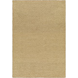 Bolton Checkered Area Rug in Tan