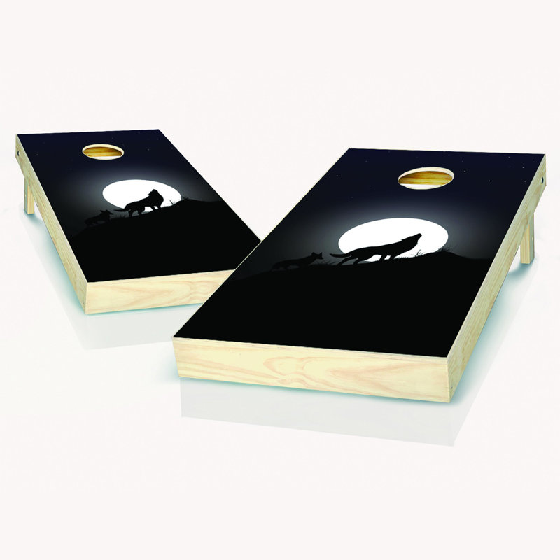 Ensemble Wolf Cornhole