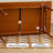 Retro Solid Boxwood Rectangular Dining Table-208755528