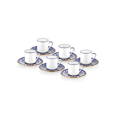 Ensemble de 6 tasses à café Cailidh