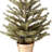 36" Potted Glitter Skip Pine Tree