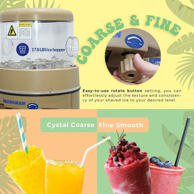 Pakroman Countertop Snow Cone Maker