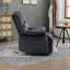 Grand fauteuil inclinable manuel en tissu pour le salon-103022764