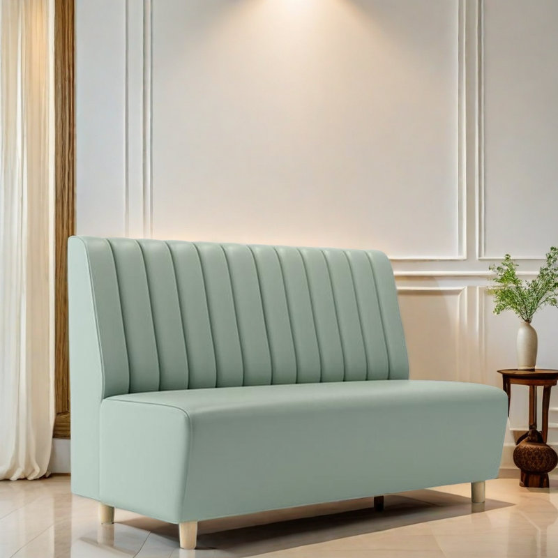 Leevigh Faux Leather Upholstered Bench