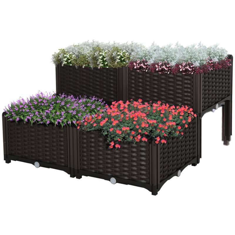 Piece Raised Garden Bed with Legs