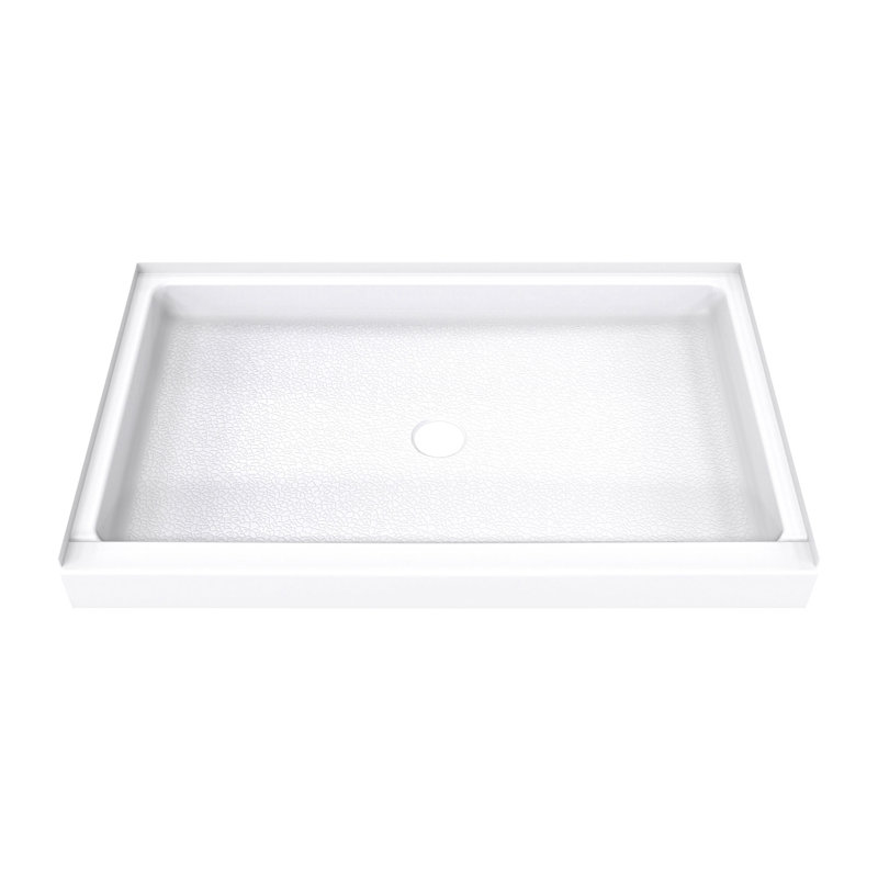 Dreamstone White Solid Surface Shower Stall with Base