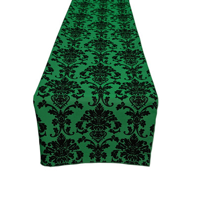 Poplin Damask Table Runner