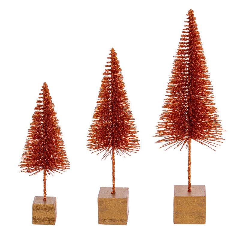 Arbre à brosses orange 8 "- 10" - 12 "3