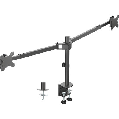 VIVO Telescoping Dual Ultrawide 40" to 45" Monitor Heavy Duty Desk Mount Stand