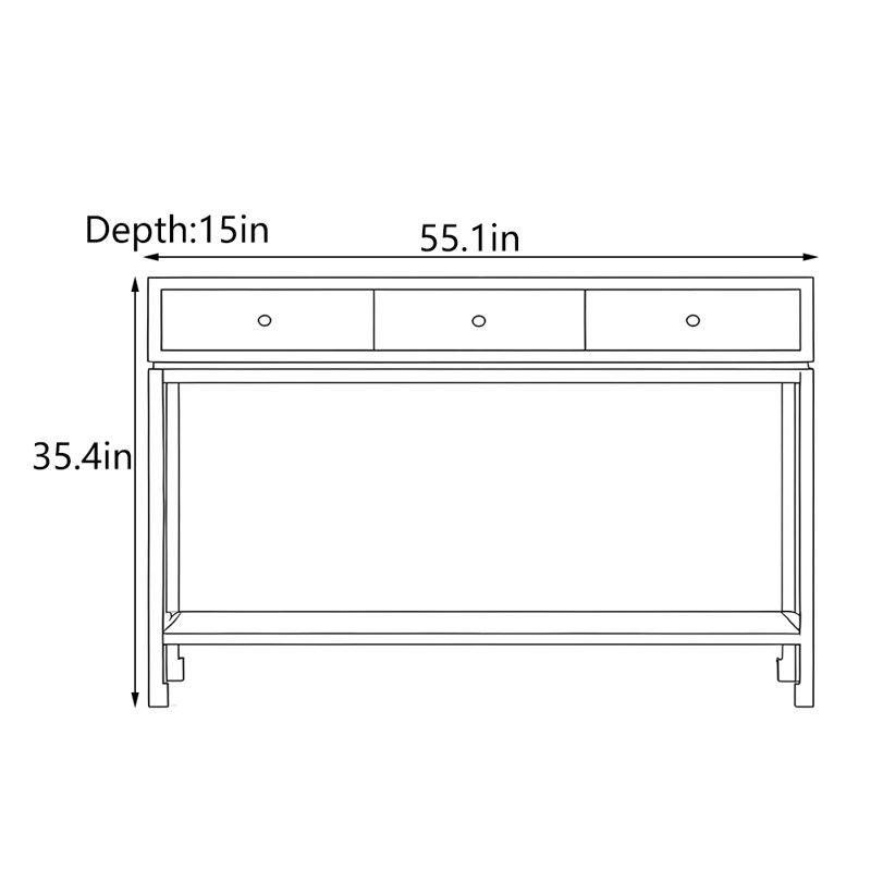 Chinese Solid Old Elm Wood Console Table